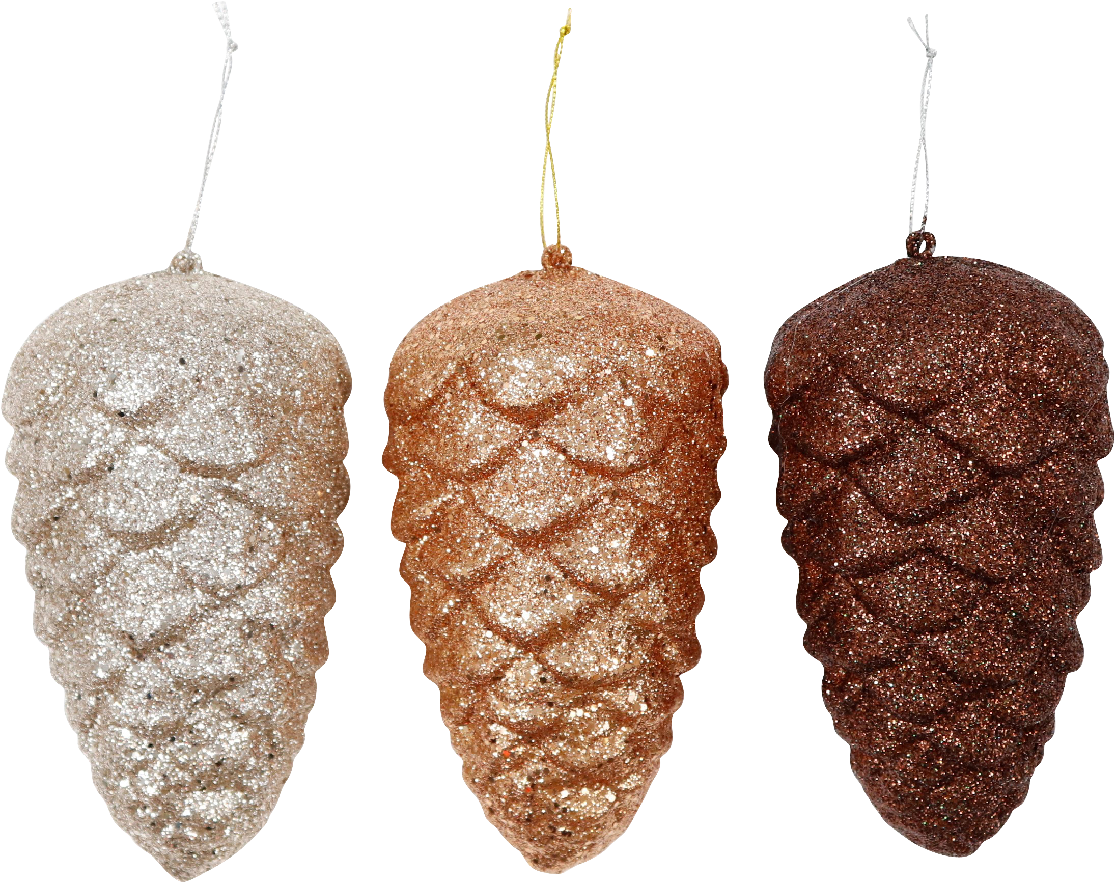 6232 PINOS GLITTER  GLORY  S/3