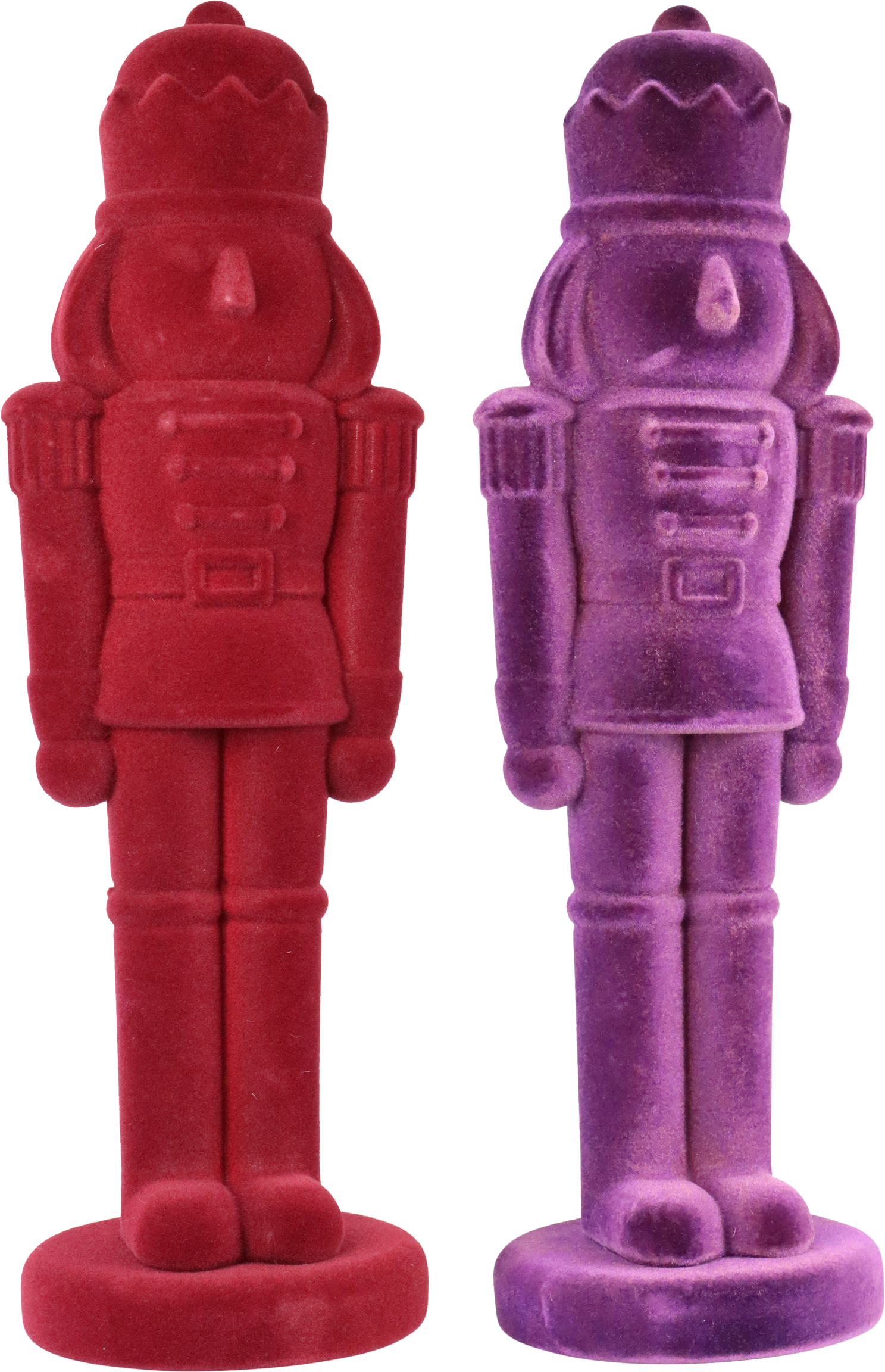 6374 FIGURAS VELVET NUTCRACKER  S/2