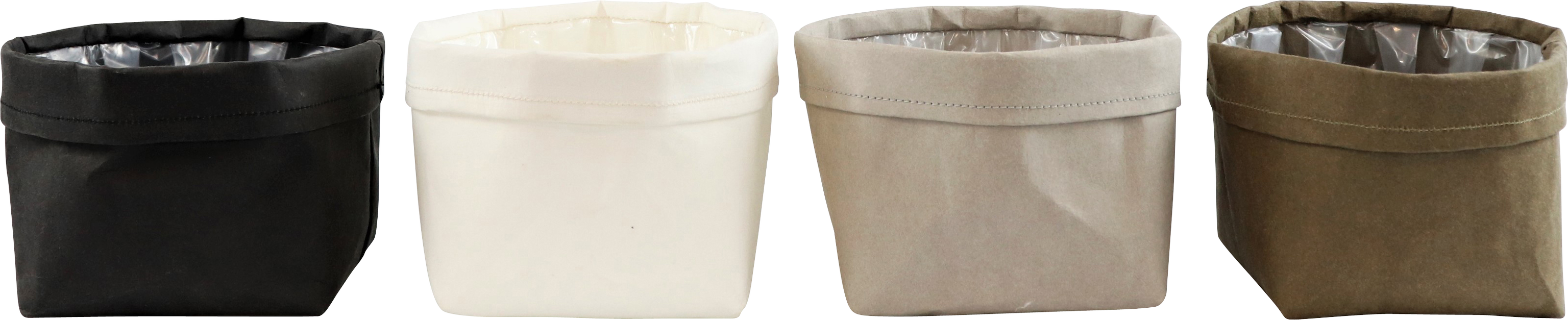 6424 STORAGE-BASKETS LEAFY  S/4