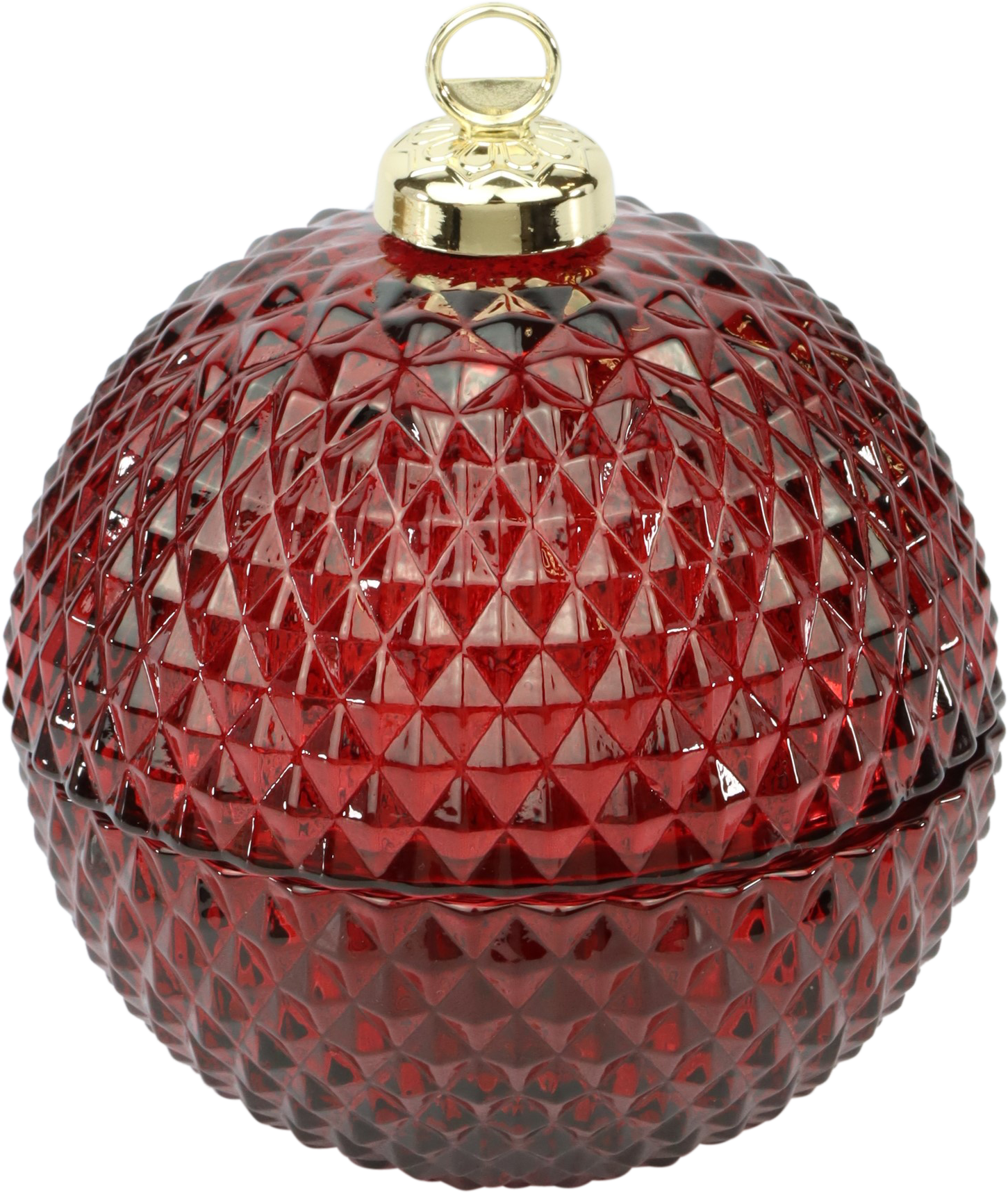 6674 BOLA CRISTAL  CHRISTMASBALL