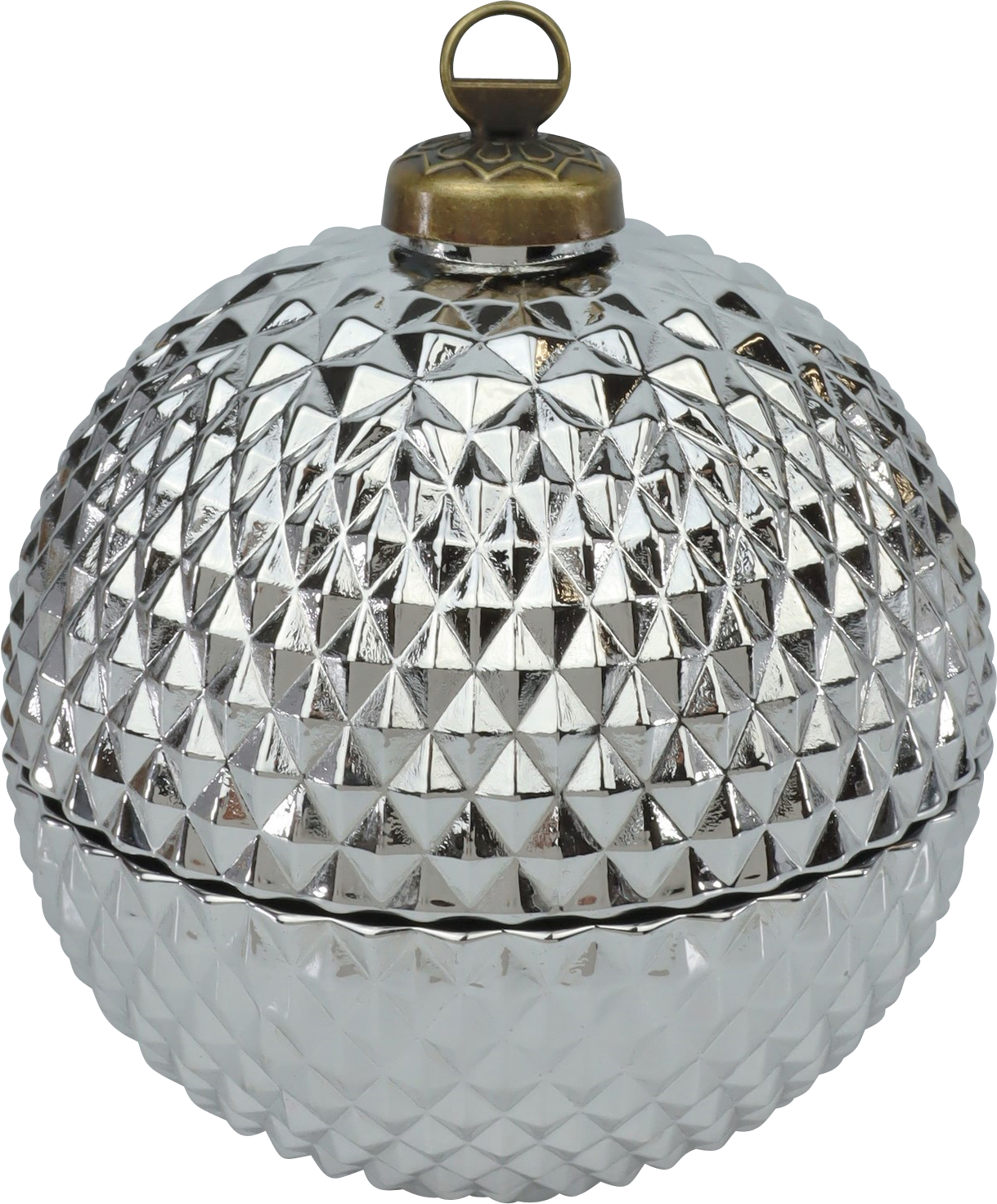 6677 BOLA CRISTAL  CHRISTMASBALL