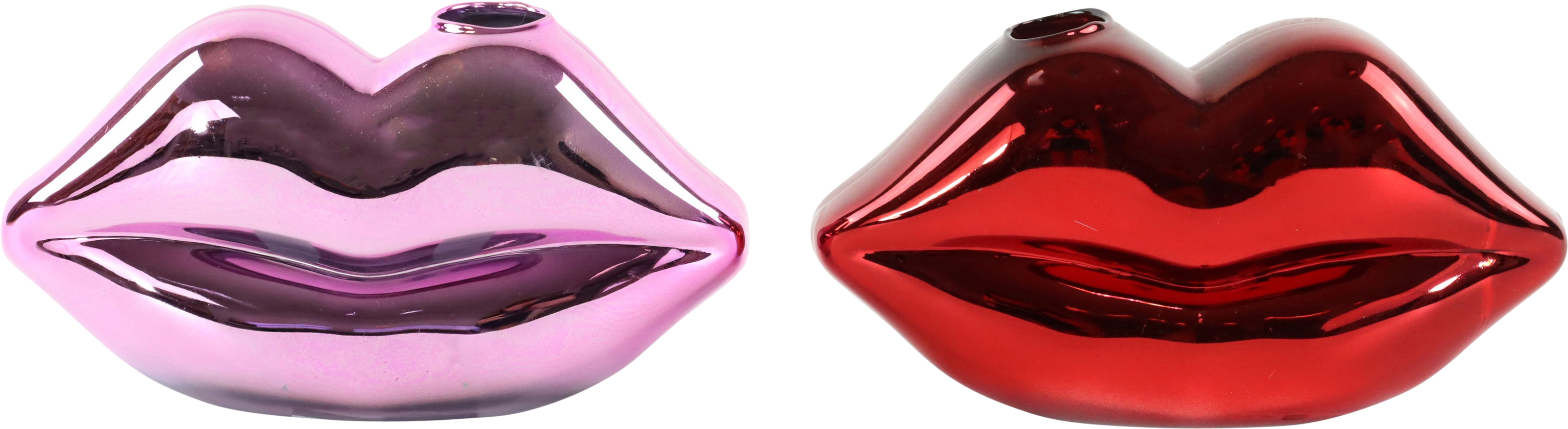 6745 GLASSVASES BISOU  S/2