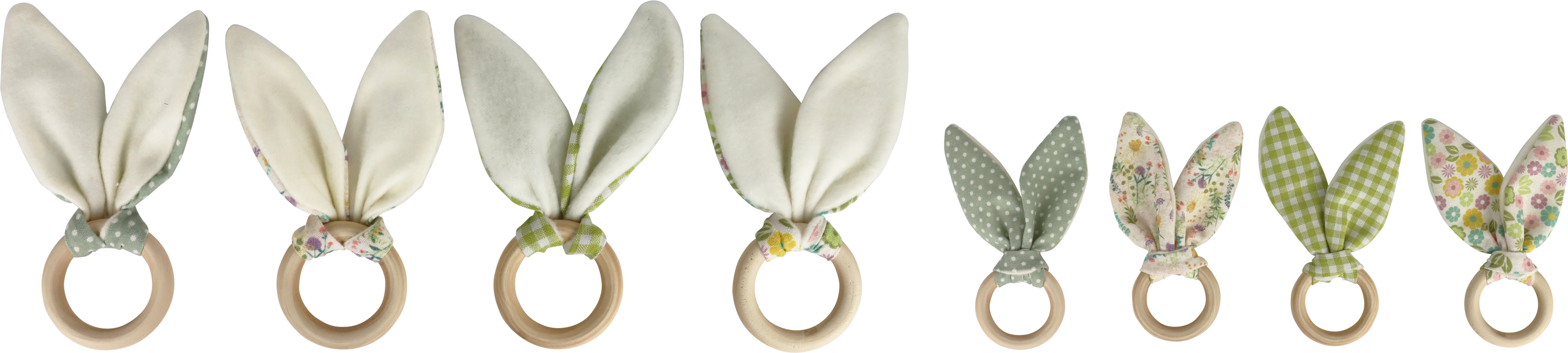 6882 NAPKIN-RINGS KIKERIKI  S/4