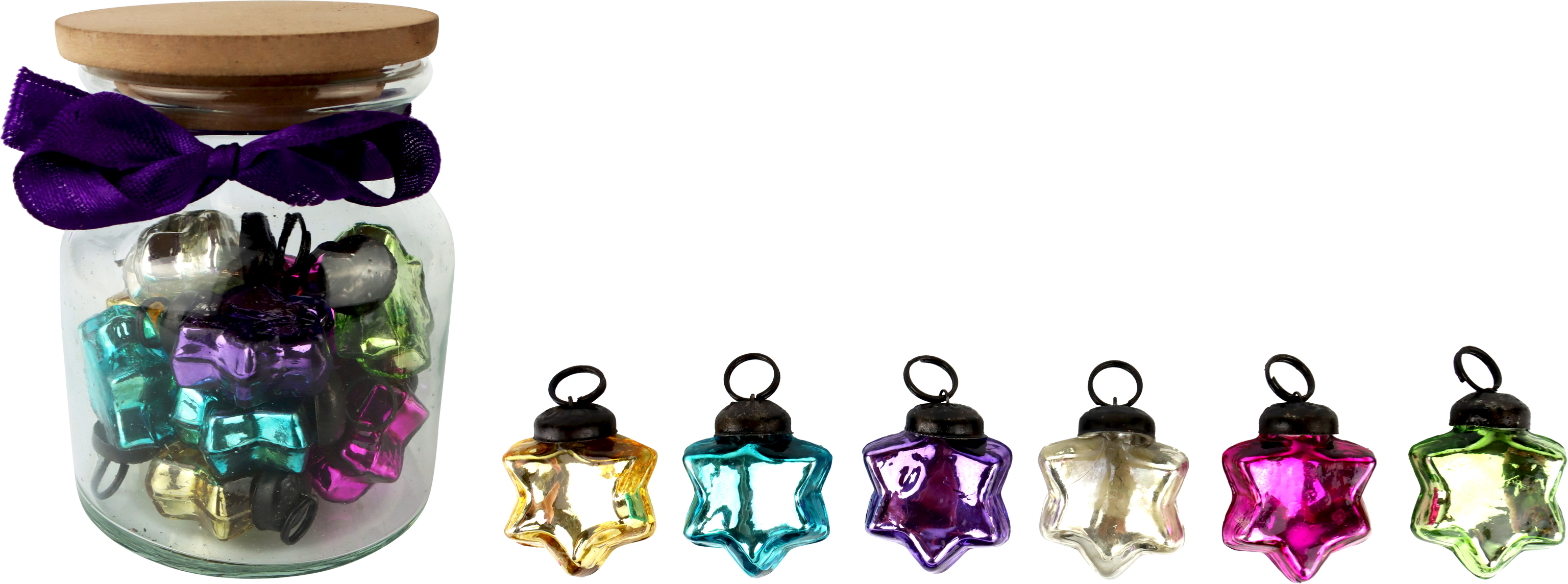 7217 STELLE IN VETRO 19PZ