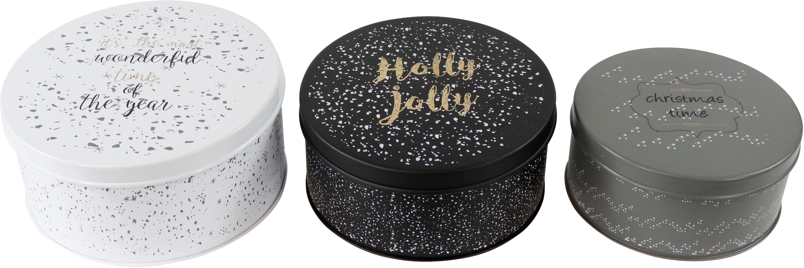 7303 BOÎTE À PROVISION HOLLY JOLLY  3P