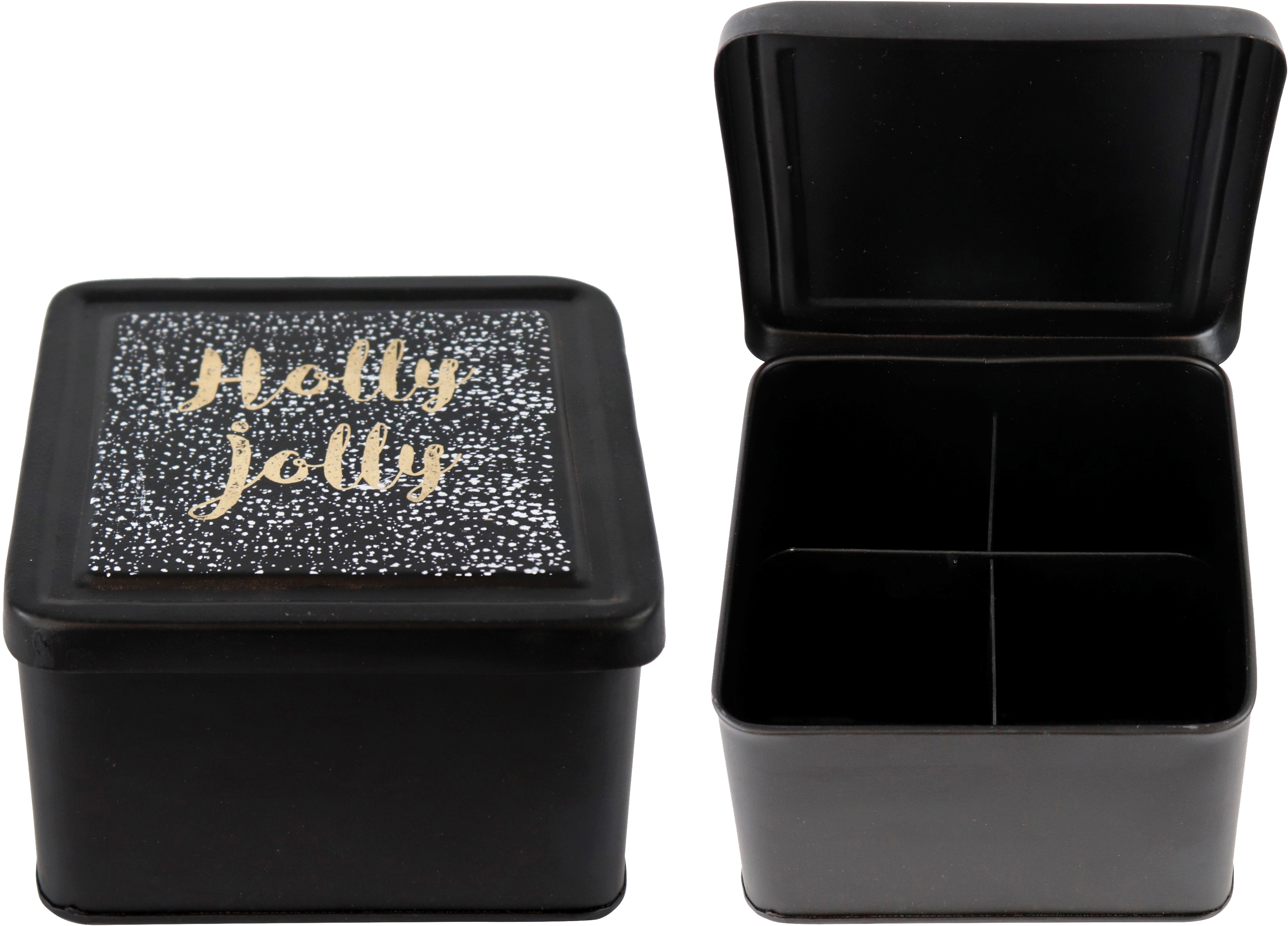 7325 TEA TIN HOLLY JOLLY