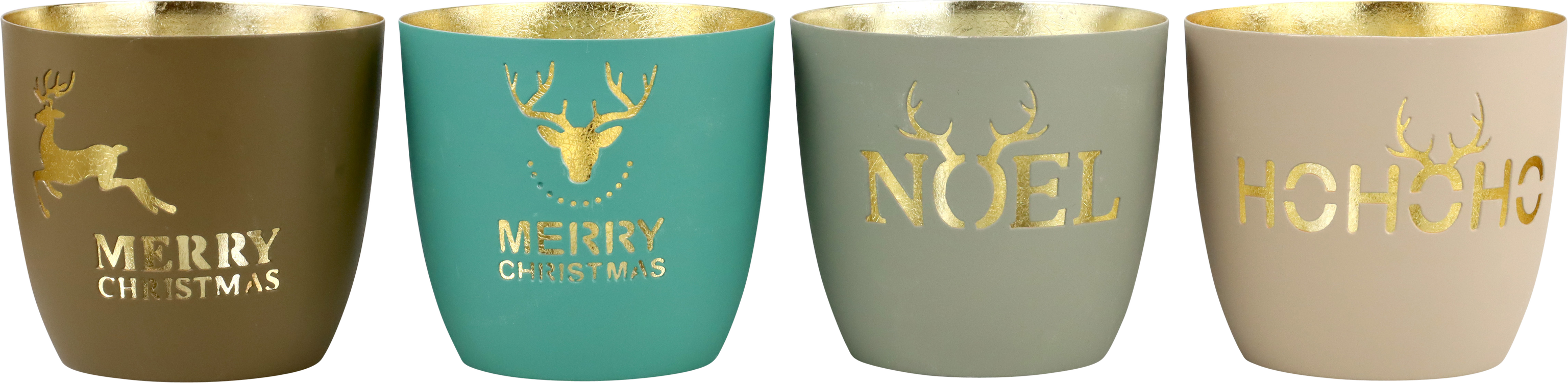 7636 LANTERNA A VENTO XMAS  4PZ