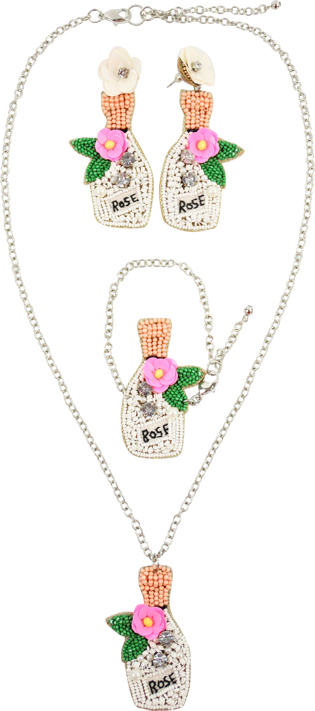 7739 SET DECO  I LOVE CHAMPAGNE  3PZ