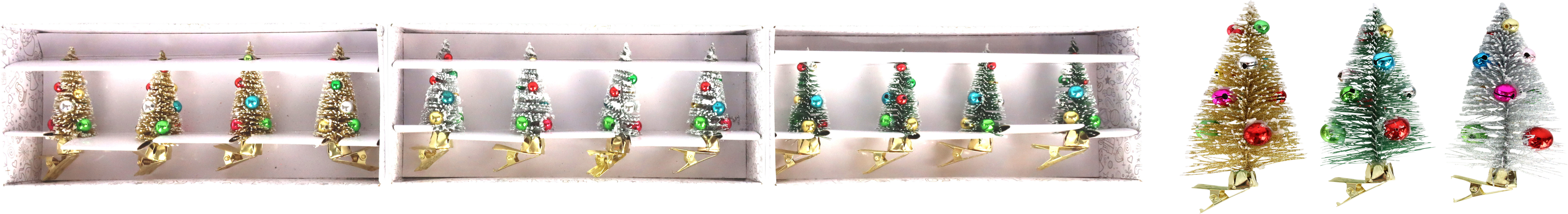 7793 CLIPS NOSTALGIC TREES  S/12