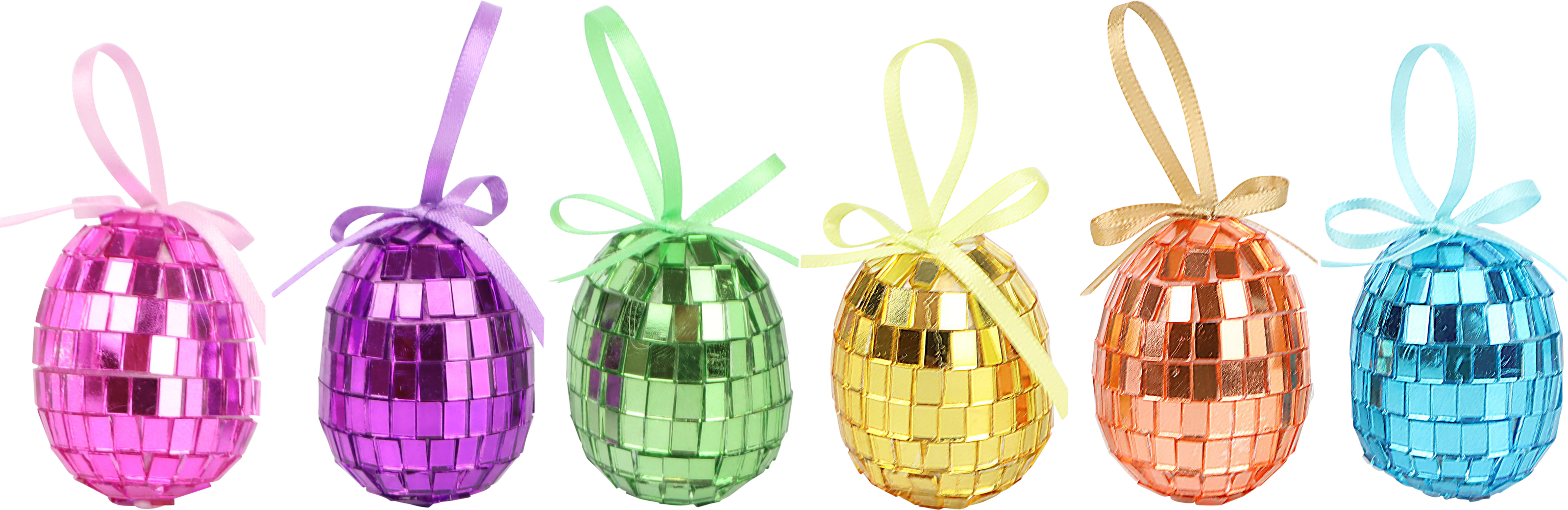 7858 MOSAICEGGS EASTER GLAM  S/6
