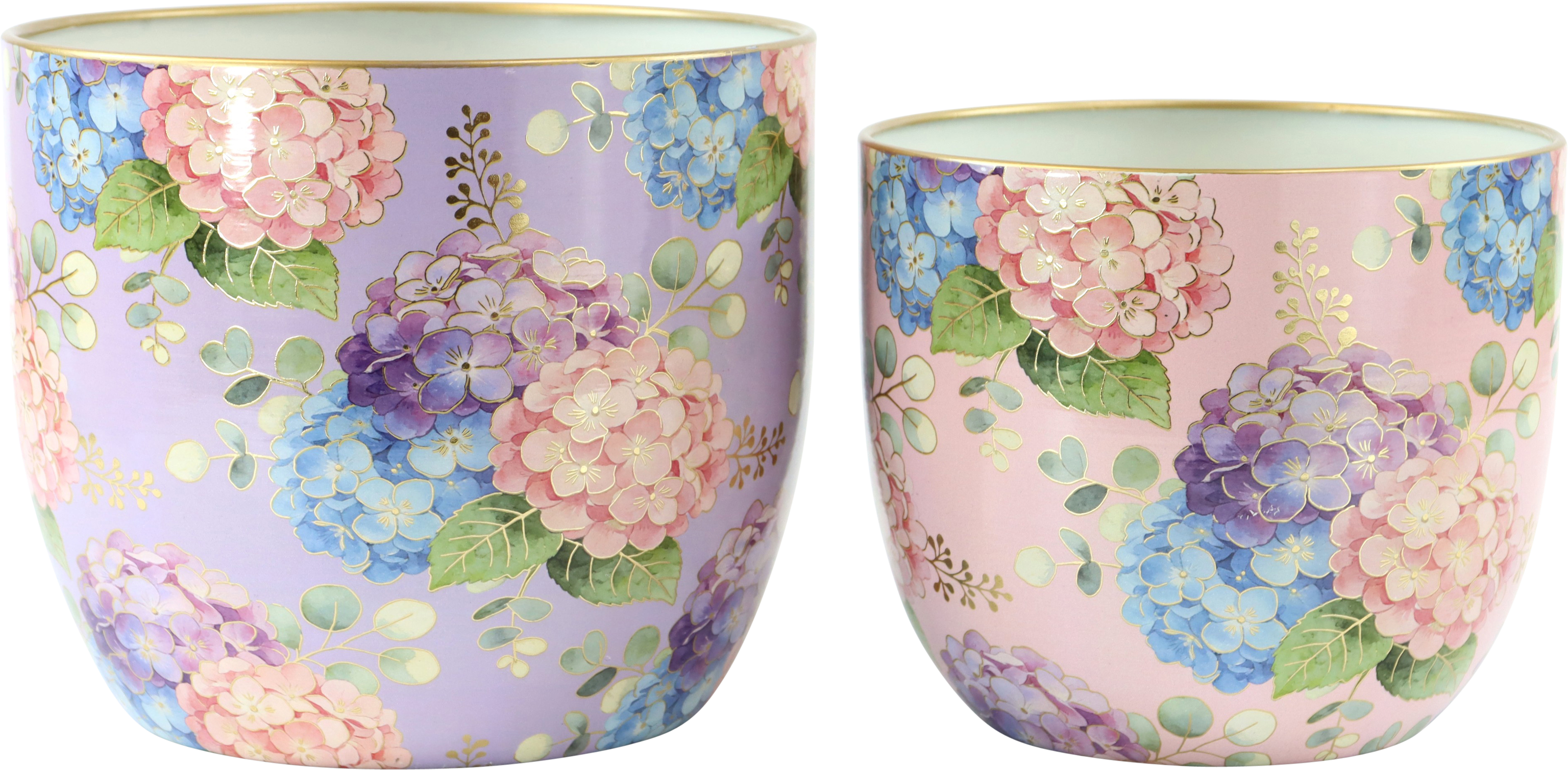7892 FLOWERPOTS BLOOMING ROMANCE  S/2