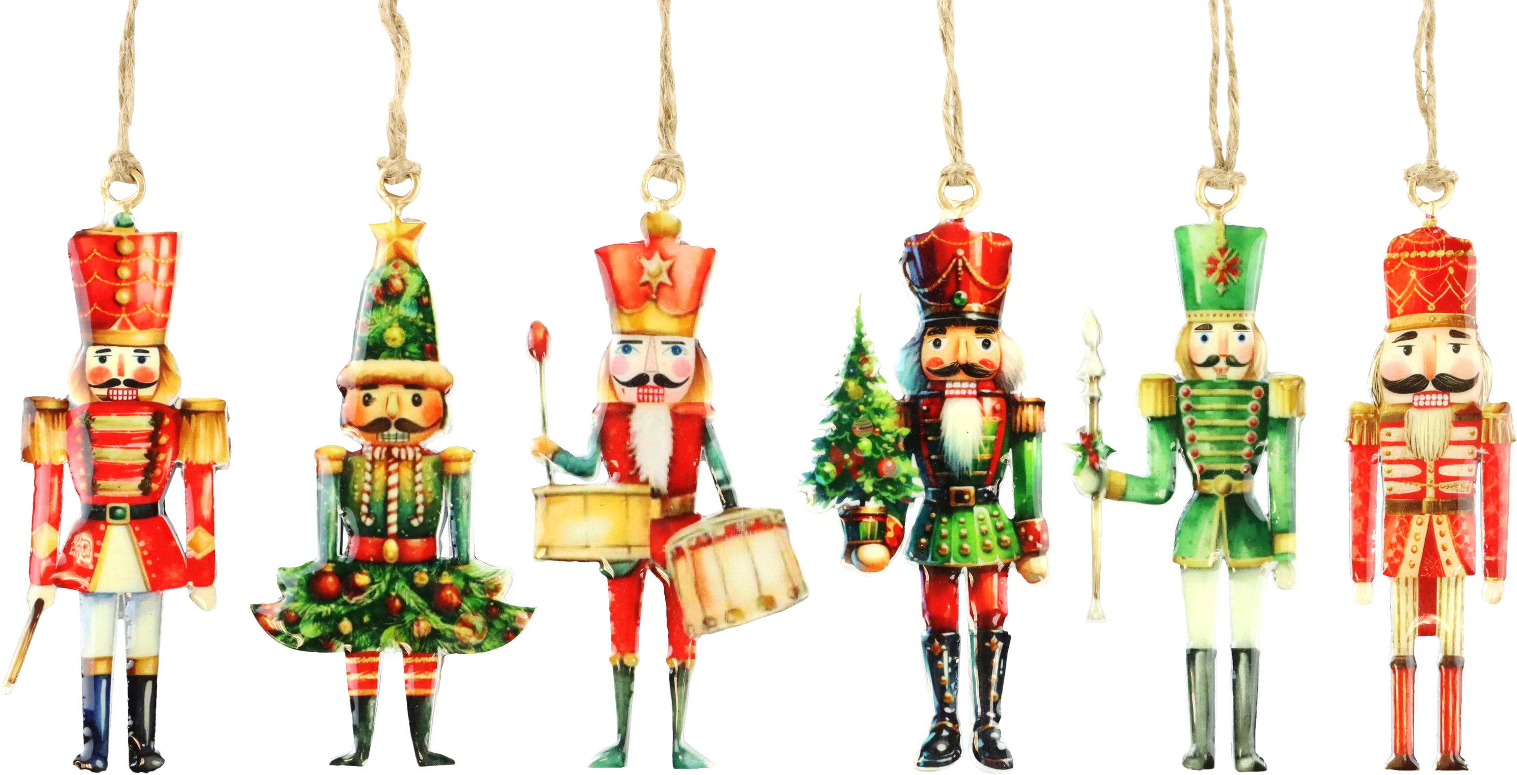 7906 HANGERS NURCRACKER  S/6