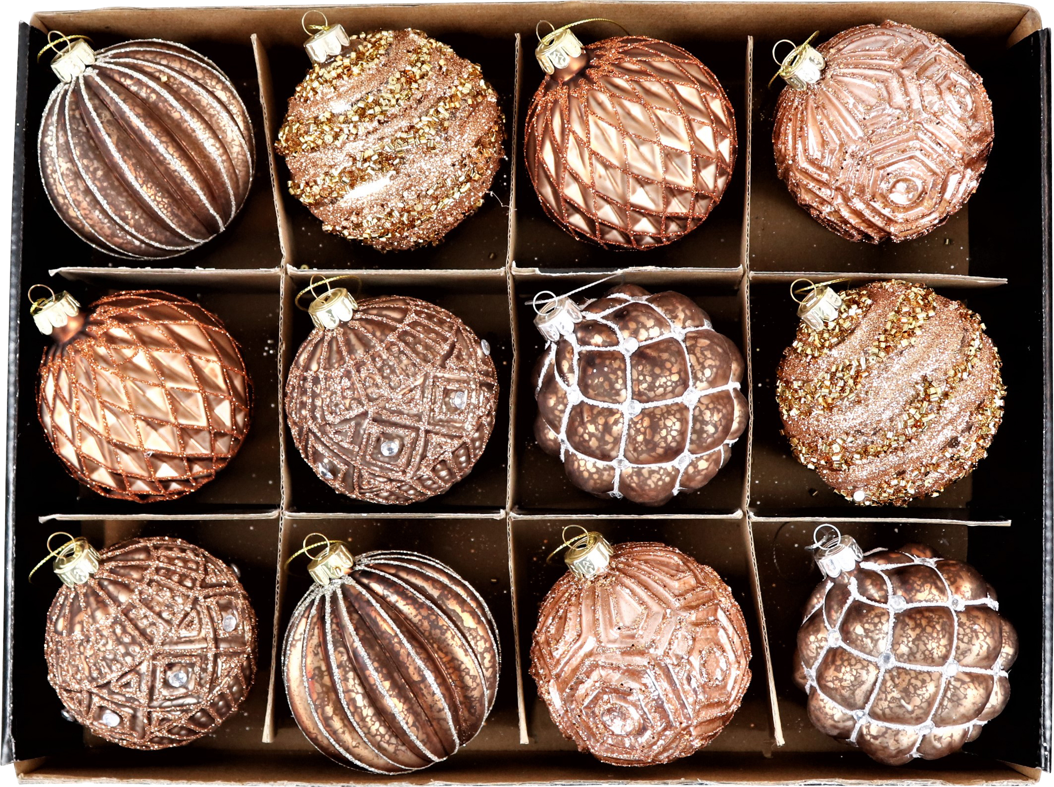 8194 BOX DISPLAY  PALLE VETRO  12PZ