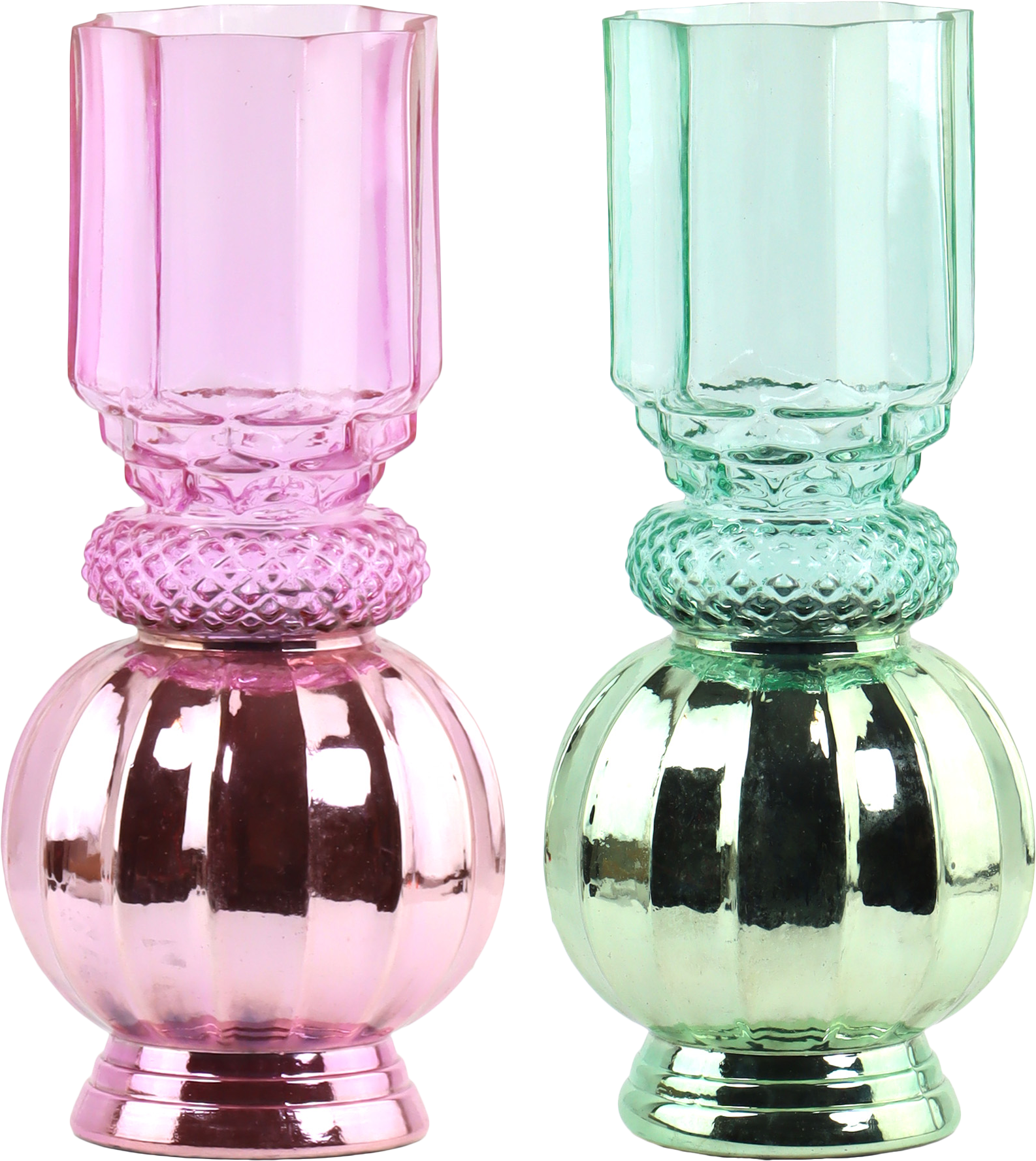 8539 LAMPADARI/VASI VELOURA  2PZ