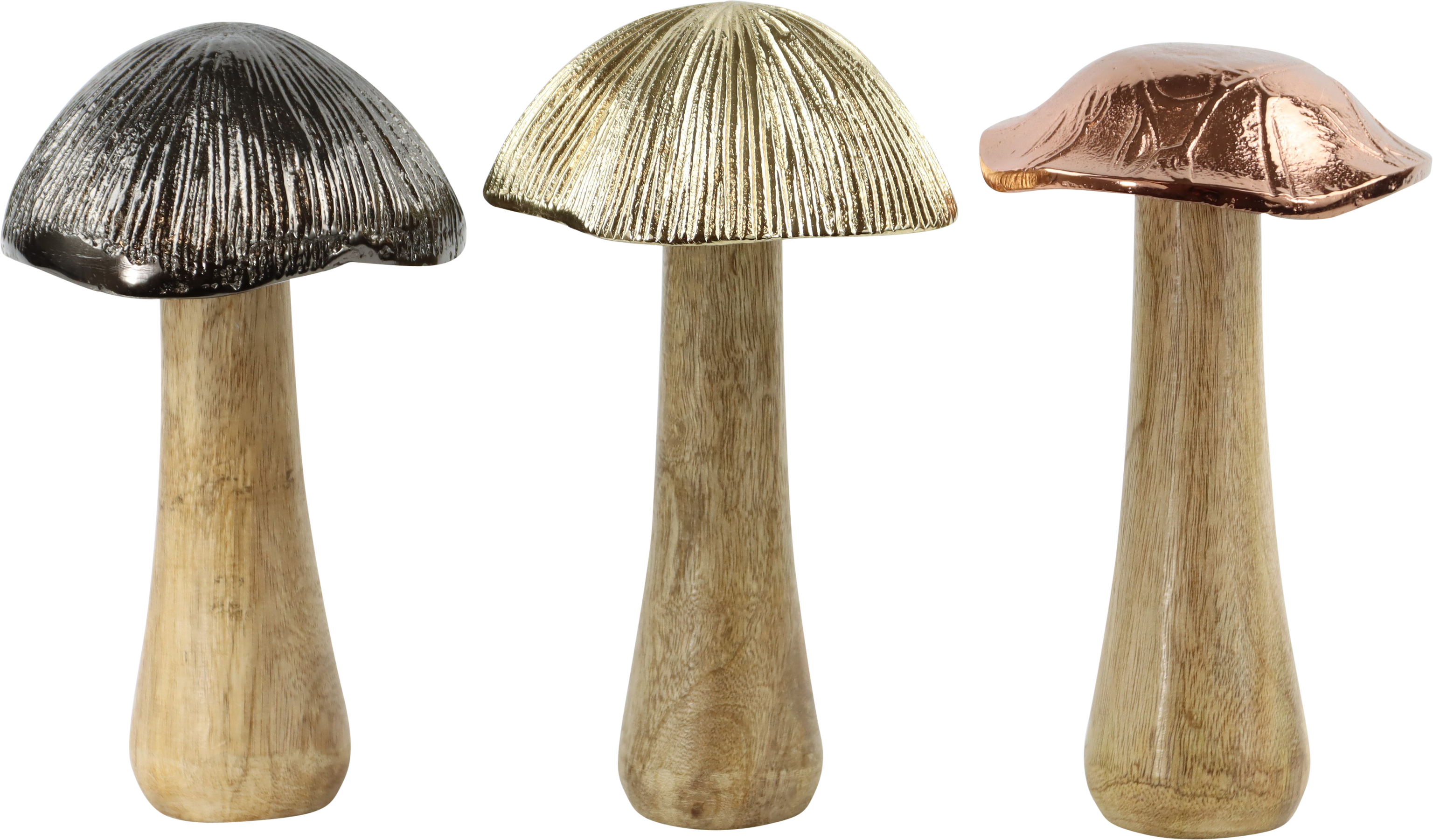 8564 DECO MUSHROOM ZAUBERWALD  S/3