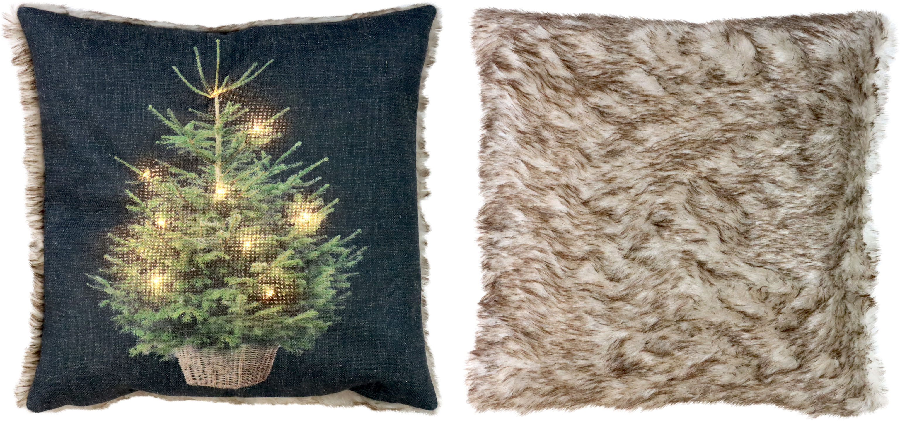 8752 HOUSSE COUSSIN « SAPIN » 45X45