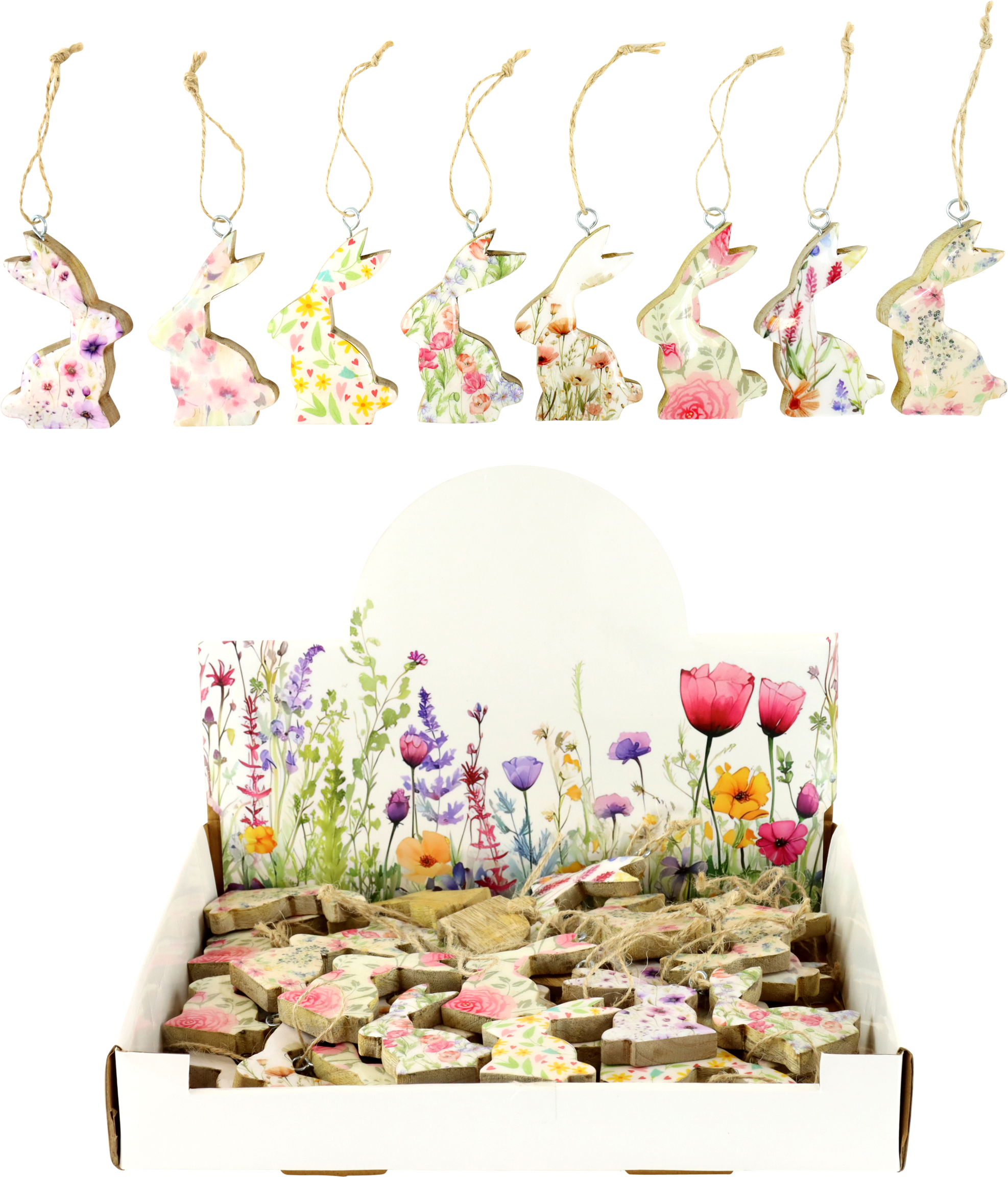 8809 DISPLAYBOX BLUMEN-HASEN  S/40