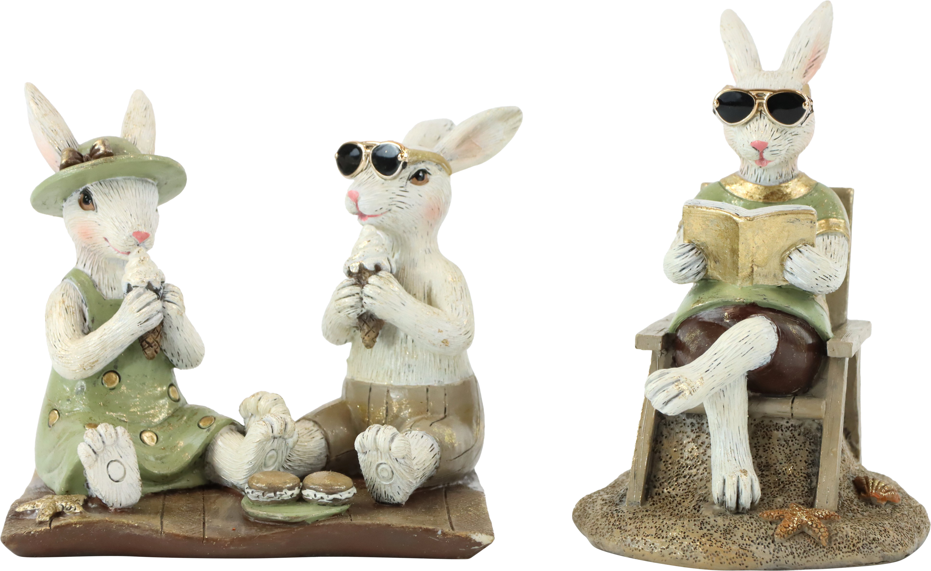 8836 HASENFIGUREN EASTER TALES  S/2