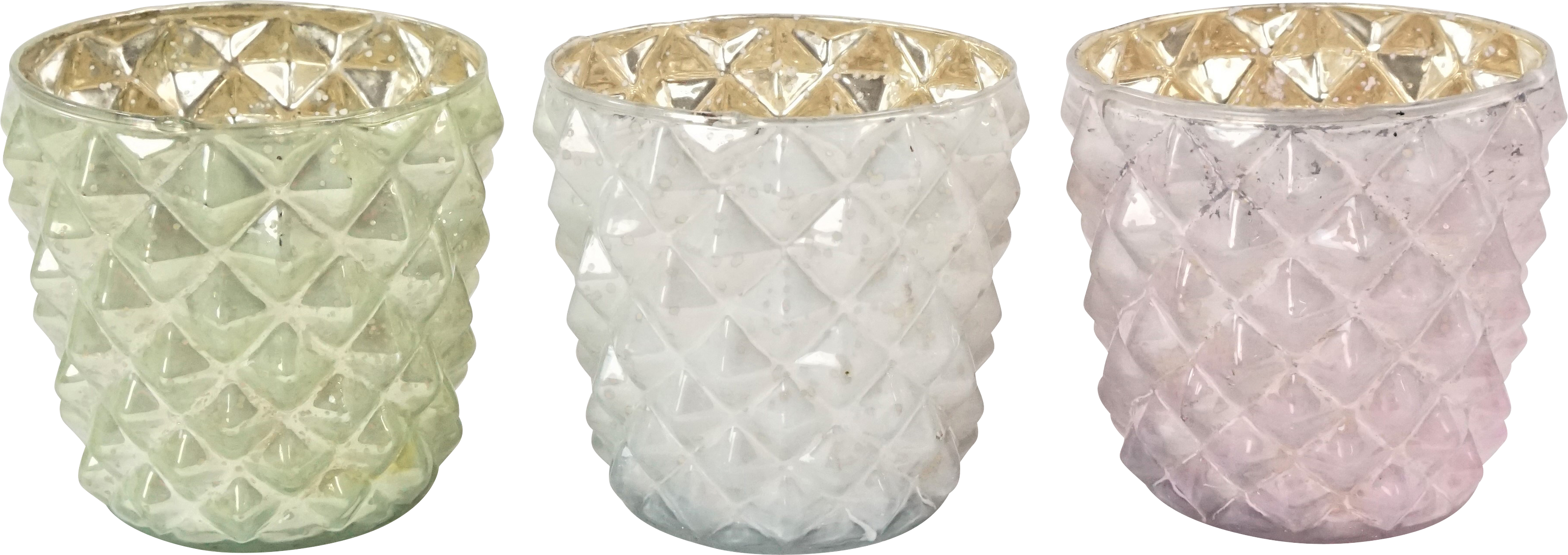 8839 TEALIGHT HOLDER NIZZA  S/3