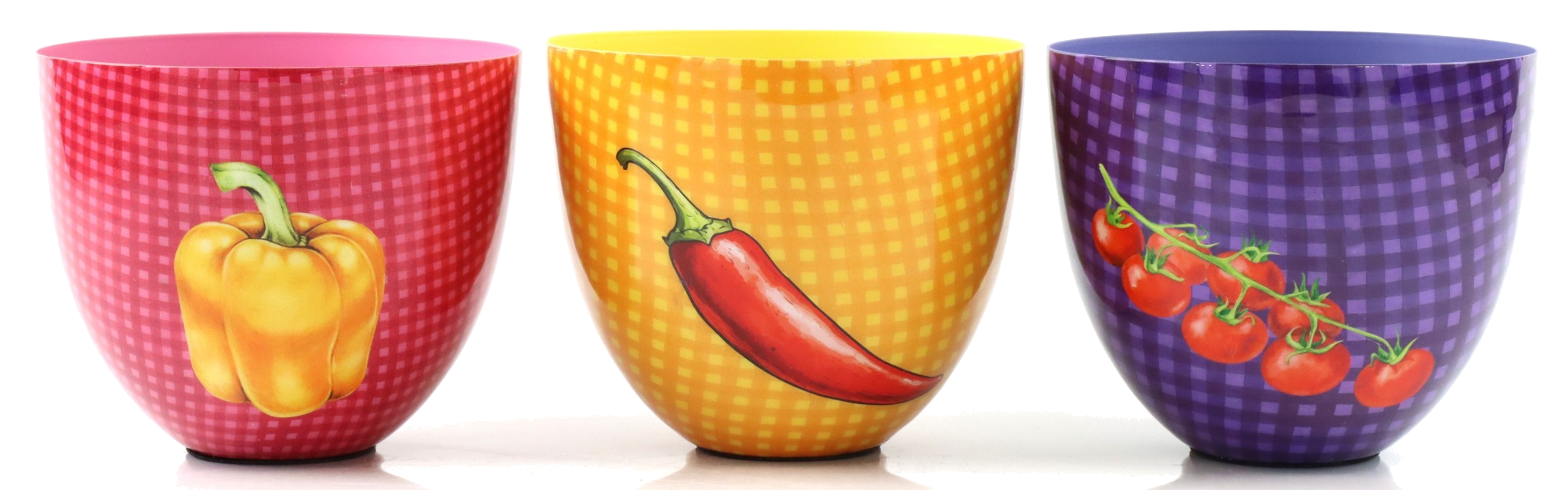 8890 POTS VEGGIE BLISS  S/3