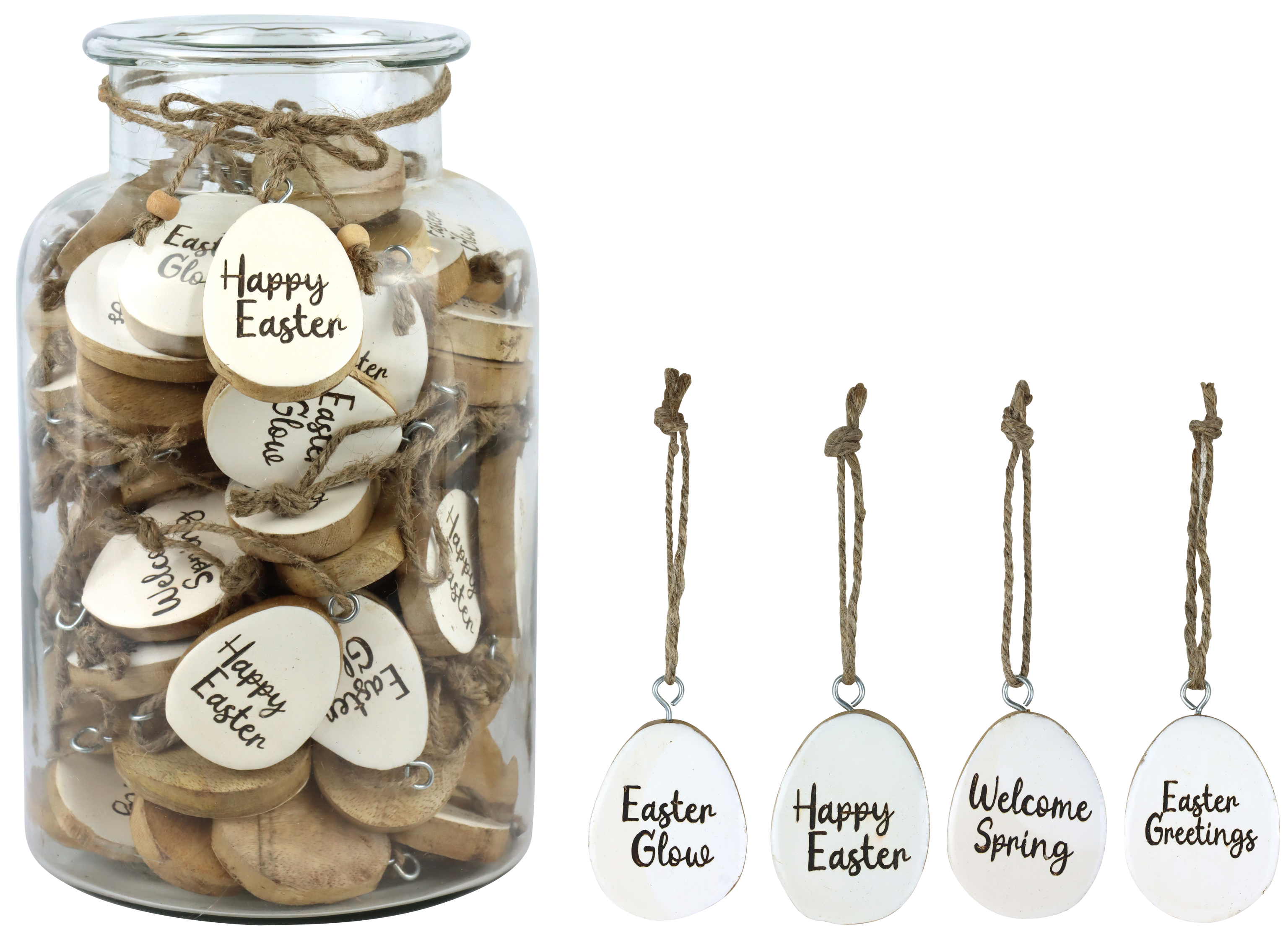 8938 EGG HANGERS IN JAR S/91