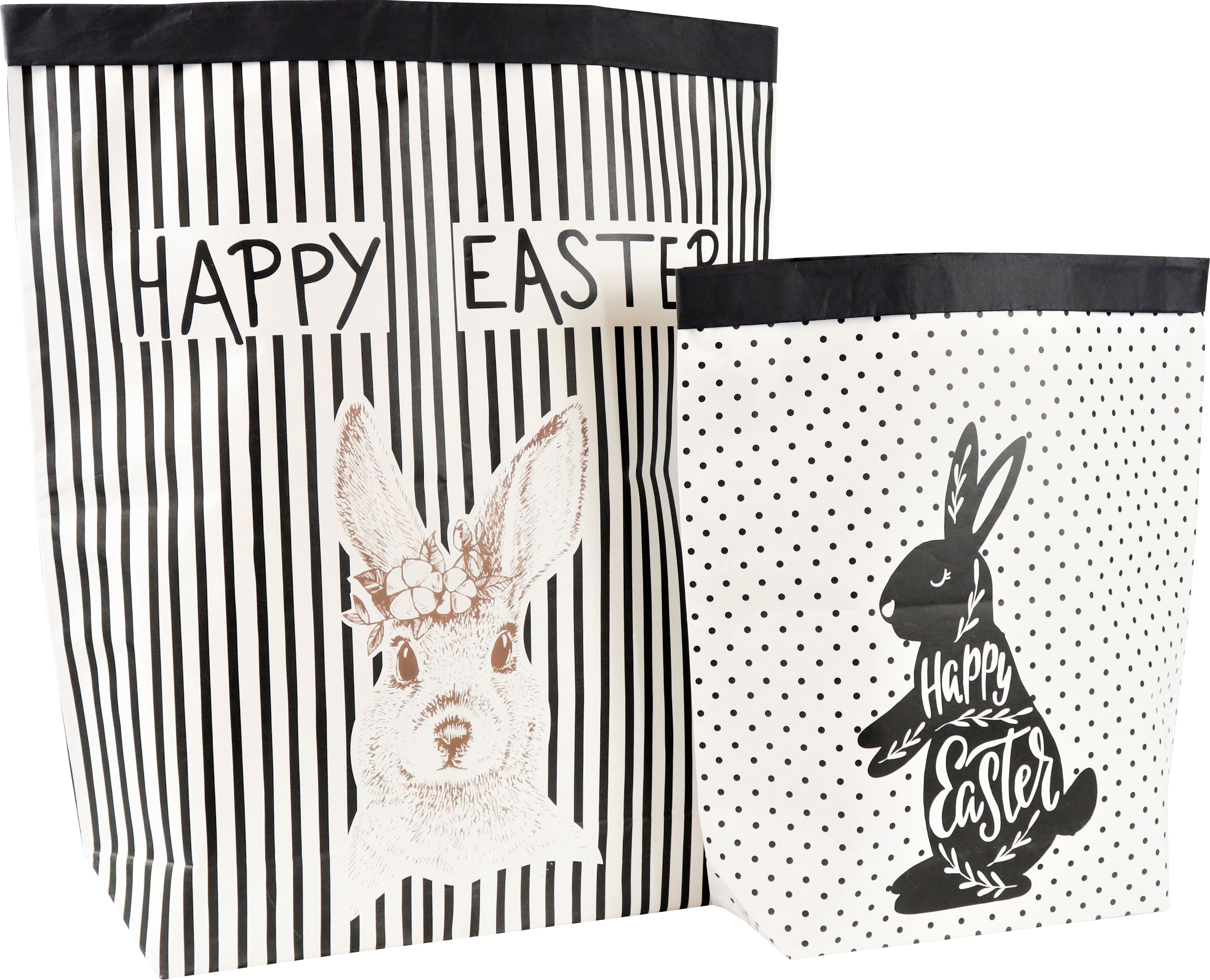 8951 BORSE CARTA  HAPPY EASTER  2PZ