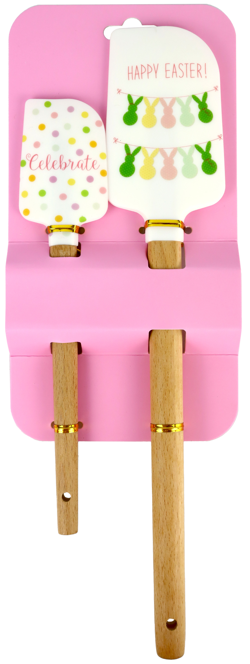 9132 SPATULE « EASTER BAKERY » 2P