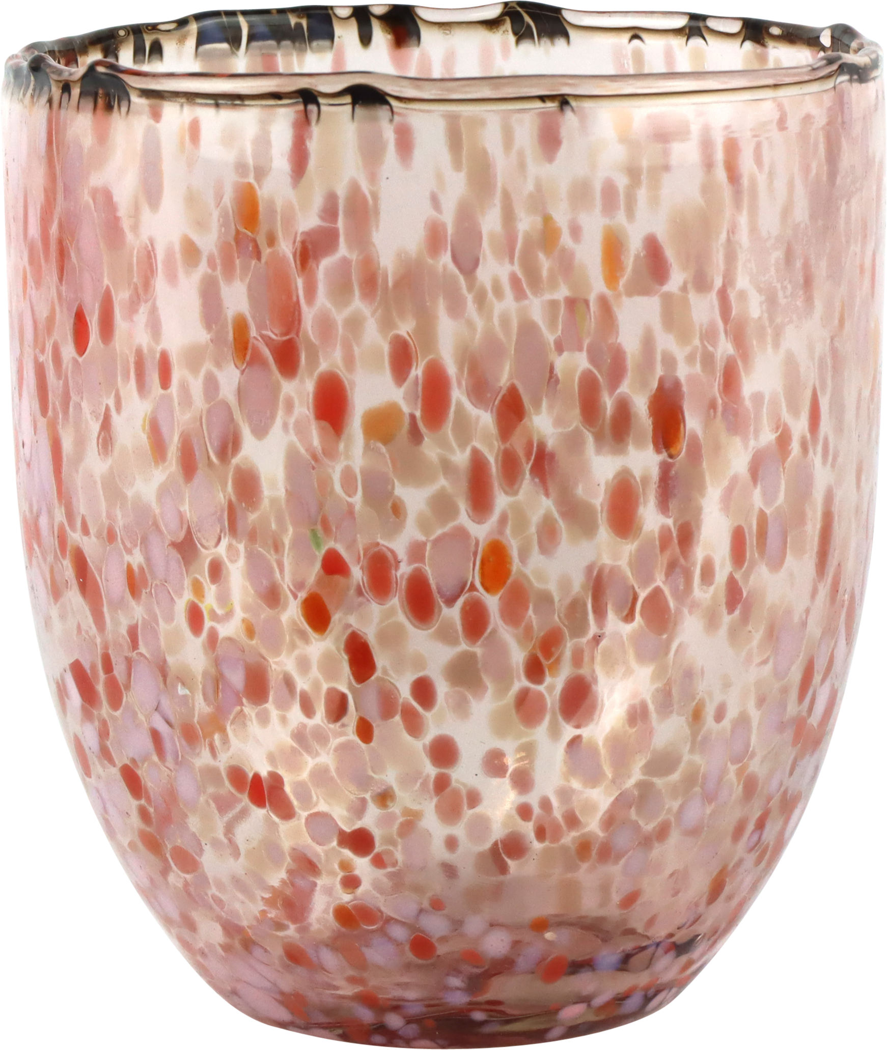 9186 WIND LIGHT/VASE CONFETTI