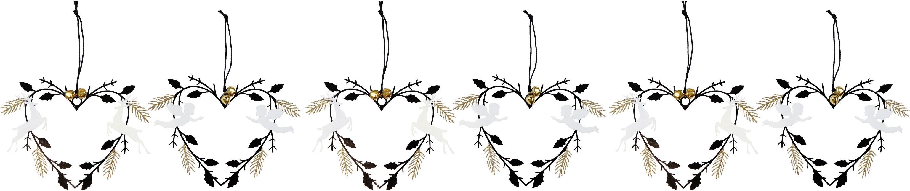 9285 METAL HANGER HERZEN  S/6