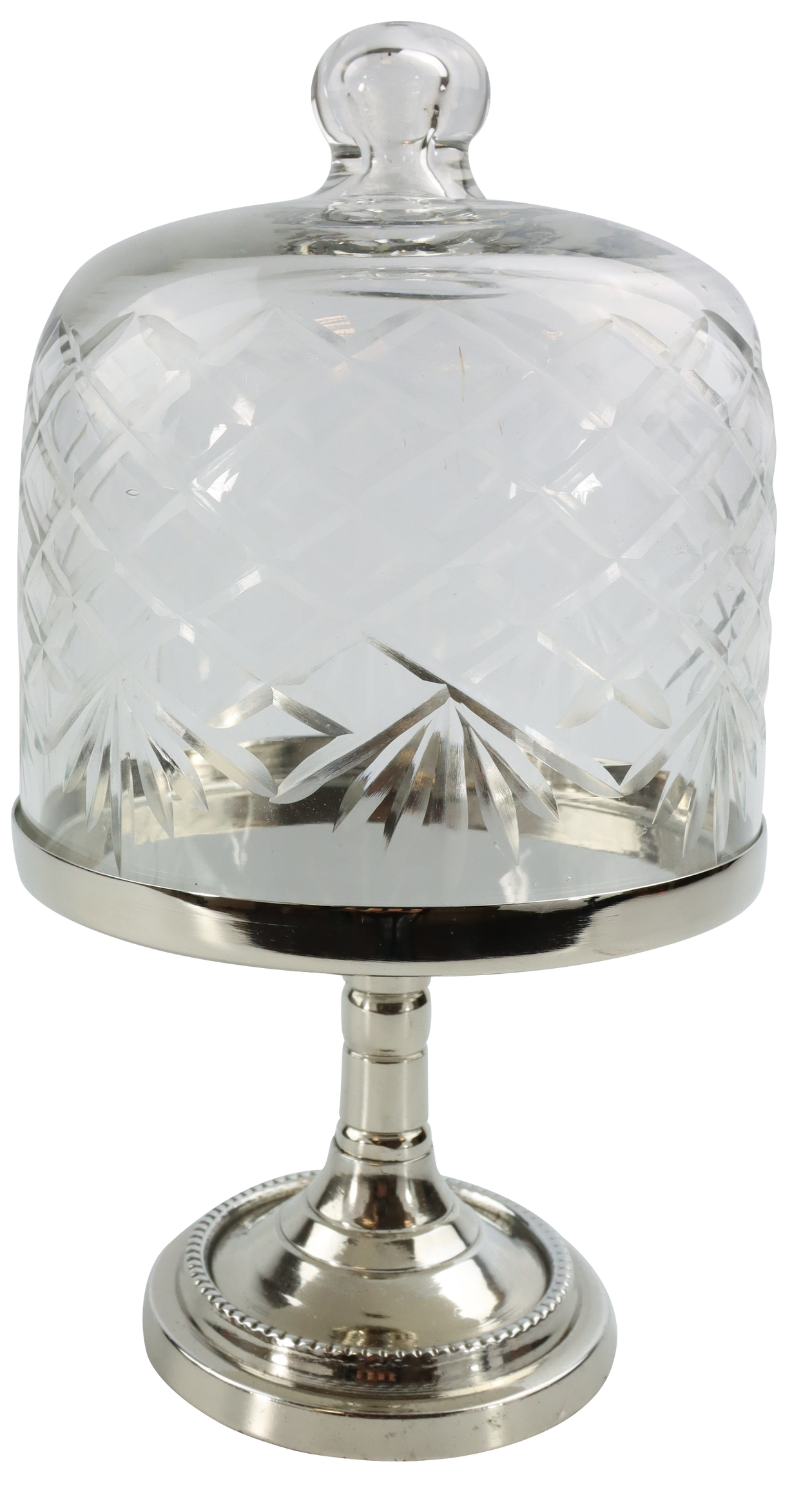 9287 CAMPANA PER TORTA''CRISTALLO''