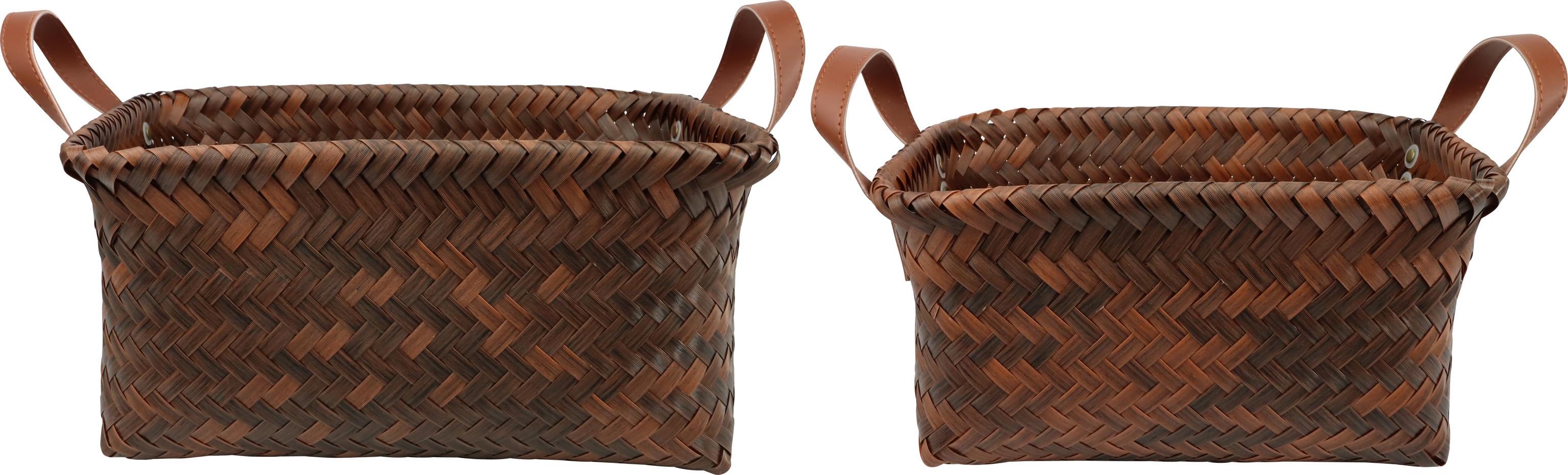 9419 CESTI CON MANICI SANTORIN  2PZ