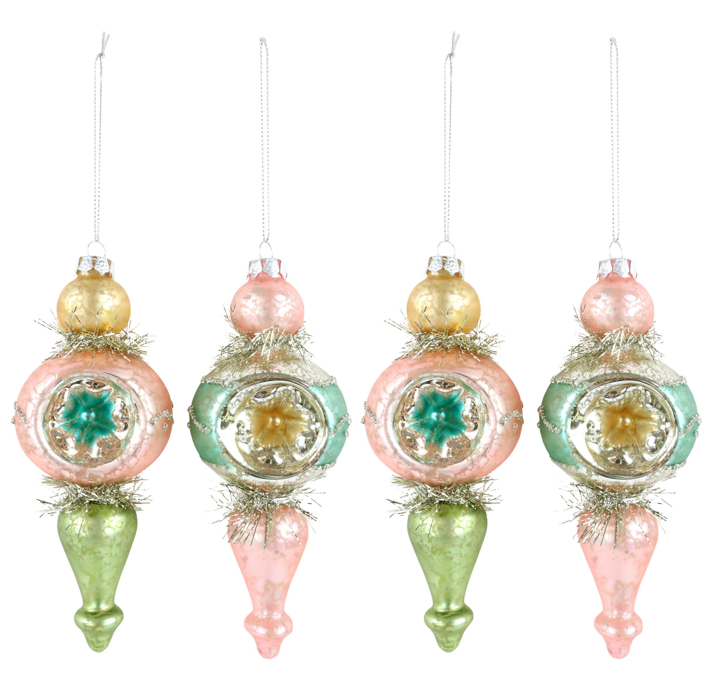 9470 GLASS CONE NOSTALGIE  S/4