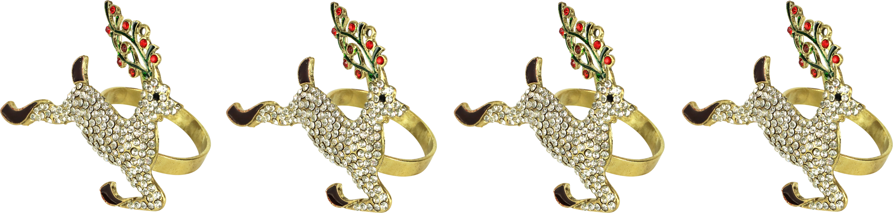 9721 ANILLOS DE NAPKIN HIRSCH  S/4