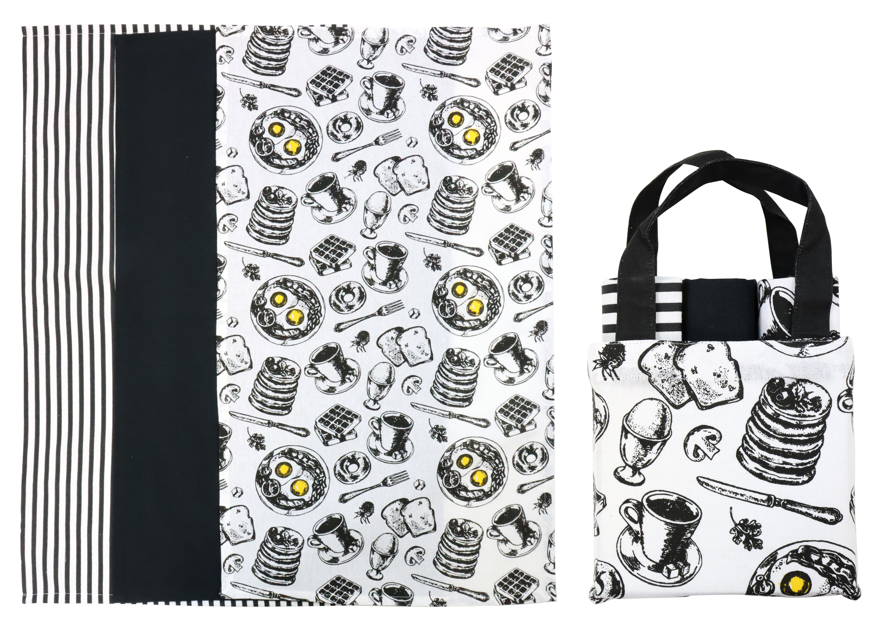 9771 PANNI DA CUCINA BREAKFAST  4PZ