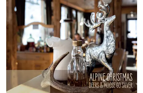 Alpine Xmas - Deers & Moose go silver