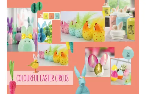 Colourful Easter Circus