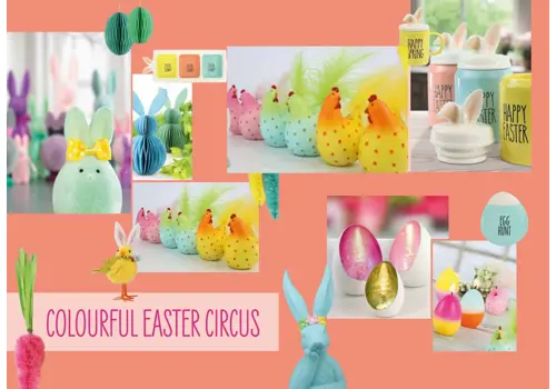 Colourful Easter Circus